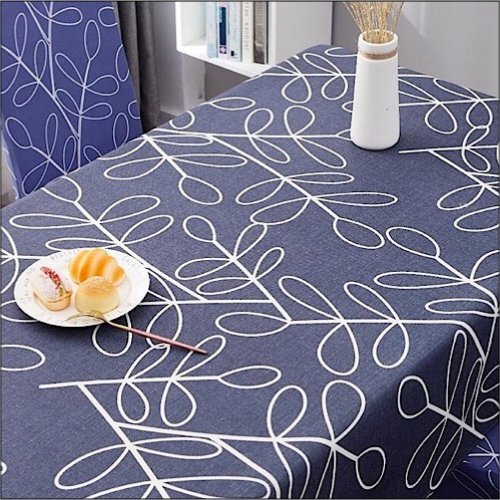 Large (140*210 CM) Waterproof table linen, leaves design. - BusDeals