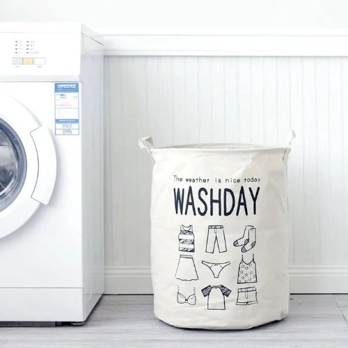 Laundry basket, washday design. - BusDeals