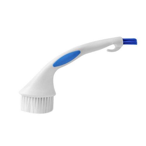 Long Handle Household Cleaning Brush, White Color - BusDeals