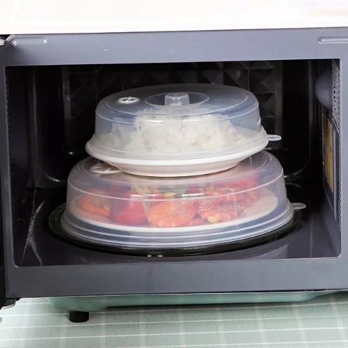Microwave Heating Cover and Fresh-keeping Lids - BusDeals