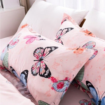 Single size 4 pieces, Butterfly design. - BusDeals