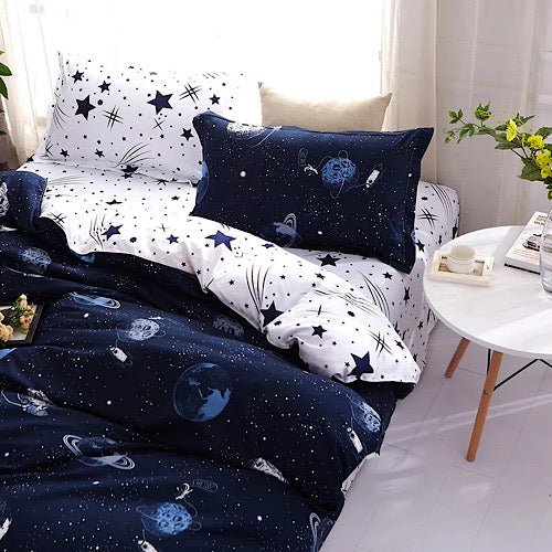 Single size 4 pieces without filler, Galaxy Design. - BusDeals