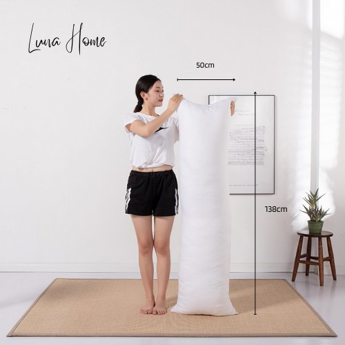 Trendy Long Body Hugging Pregnancy Pillow, Skin-friendly Bedroom Bedding Accessories (50x138 cm 1.6kg) - BusDeals